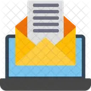 Business Letter Communication Icon