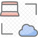 Computer Connection Social Icon