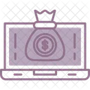 Computer Document Download Icon