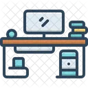 Computer Cpu Book Icon