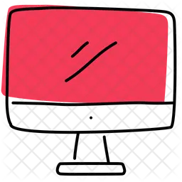Computer Imac  Icon