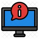 Computer Information Communication Support Icon