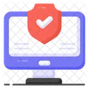 Computer Protection Insurance Icon