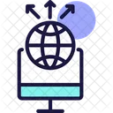 Internet Computer Internet Globe Icon