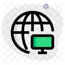 컴퓨터 인터넷 컴퓨터 네트워크 인터넷 아이콘
