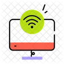 Computer Internet Wifi Signals Computer Hotspot Icon