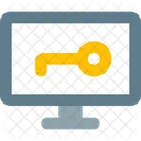Computer Key  Icon