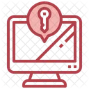 Computer Key  Icon