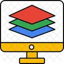 Asset Computer Layers Icon