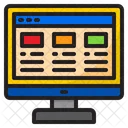 Computer Content Browser Icon