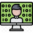 Computer learning  Icon