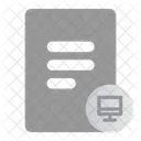 Computer List  Icon