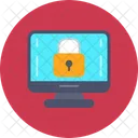 Computer Lock Computer Monitor Icon