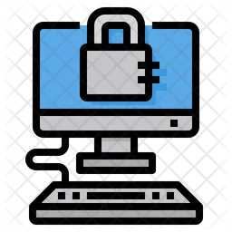 Computer Lock  Icon