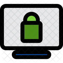 Computer Lock  Icon