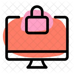 Computer Lock  Icon