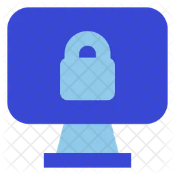 Computer lock  Icon