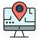 Computer Map App  Icon