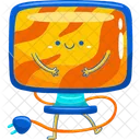 Computer mascot  Icon