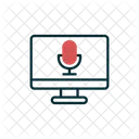 Computer Mic  Icon