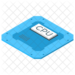 Computer Microprocessor Icon