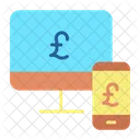 Mfinancebusiness Computer Money Online Transfer Icon