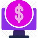 Computer Money  Icon