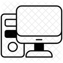 コンピュータモニター  アイコン