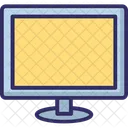 Computer Monitor Flat Screen Lcd Icon