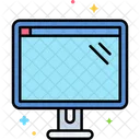 Computer Monitor Computer Monitor Icon