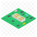 Computer Motherboard Microchip Chip Icon