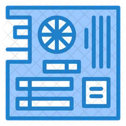 Computer Motherboard  Icon