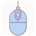 Computer Mouse Lineal Color Icon Icon