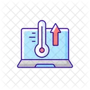 Heating Overheating Temperature Icon