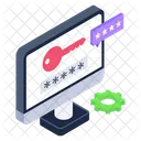 Computerkennwort Computer Passwort Systemkennwort Symbol