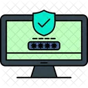 Computer Password  Icon