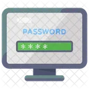 Computer Password Login Security Pc Protection Icon