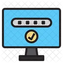 Computer Password  Icon