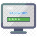 Computer Password  Icon