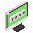 Computerpasswort Computersicherheit Datensicherheit Symbol