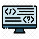 Computer Php Code  Icon