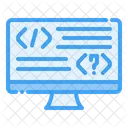 Computer Php Code  Icon