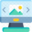 Computer Picture  Icon