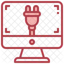 Computer Plug  Icon