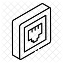 Computer Port  Icon