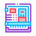 Back Computer System Icon