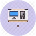 Computer Presentation  Icon