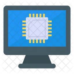 Computer Processor  Icon