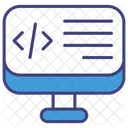 Computer Programming Coding Development Icon