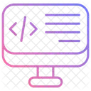 Computer Programming Coding Development Icon